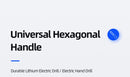 Cross Hex Tile Drill Bit For Glass Concrete Ceramic Tile Hole Opener Tunsten Carbide Hard Alloy Bits Set Tools 3 4 5 6 8 10 12mm