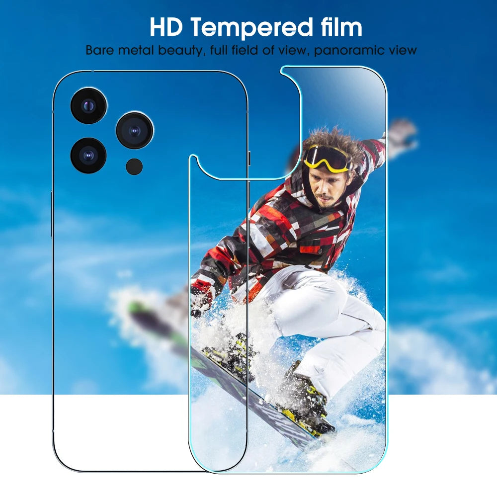 3 protectores de pantalla de vidrio templado para iPhone 15, 14, 13, 12, 11 Pro Max, Mini 15, 14 Plus, 15 ProMax