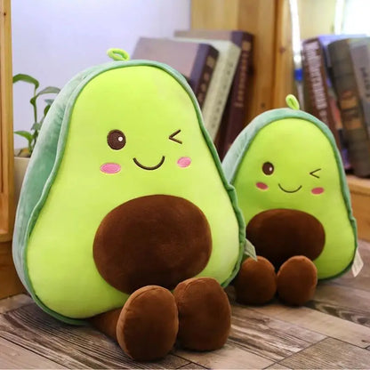 30 45 60CM Cute Avocado Stuffed Plush Pillow Toys Kids Filled Doll Fruit Cushion Soft Plush Doll Toy Baby Girl Birthday Gift
