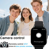 LAXASFIT 2026 New Smartwatch Bluetooth Calling Music Playback Heart Rate & Blood Pressure Monitoring Unisex Holiday Gift