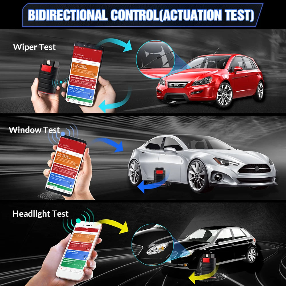 THINKCAR Thinkdiag hot Version Full System all car 16 Reset Service 1 Year Free OBD2 Diagnostic scan Tool Active Test ECU Coding