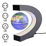 Magnetic Floating Levitation Globe LED World Map Electronic Anti-Gravity Lamp Novelty Ball Light Home Decor Lamps Birthday Gifts