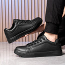 Leather Men Shoes Sneakers Trend Casual Shoe Breathable Leisure Male Sneakers Non-slip Footwear Men Vulcanized Shoes