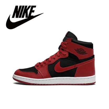 Nike Men's Shoes Air Jordan 1 High AJ1 White Black High Top Retro Basketball Shoes