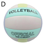 Official Size 5 Volleyball, Soft Indoor Outdoor Volleyball For Game Gym Training Beach Play, Volleyballs For Beginner, Teenager