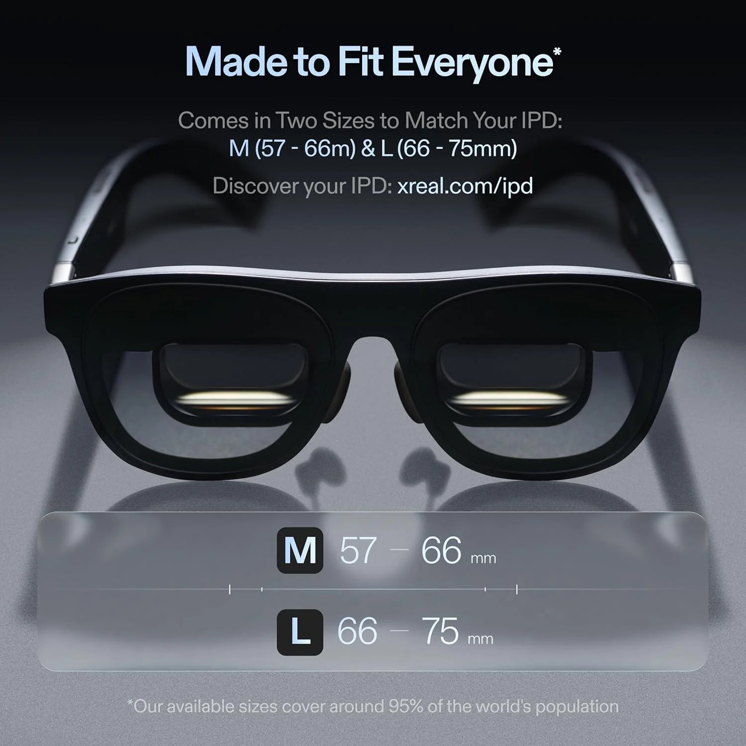 Xreal One Pro AR glass cups, 3 DoF native, screen FHD 120Hz, sound, Glasses XR for iPhone, ROG, iOS M (IPD 57-66mm