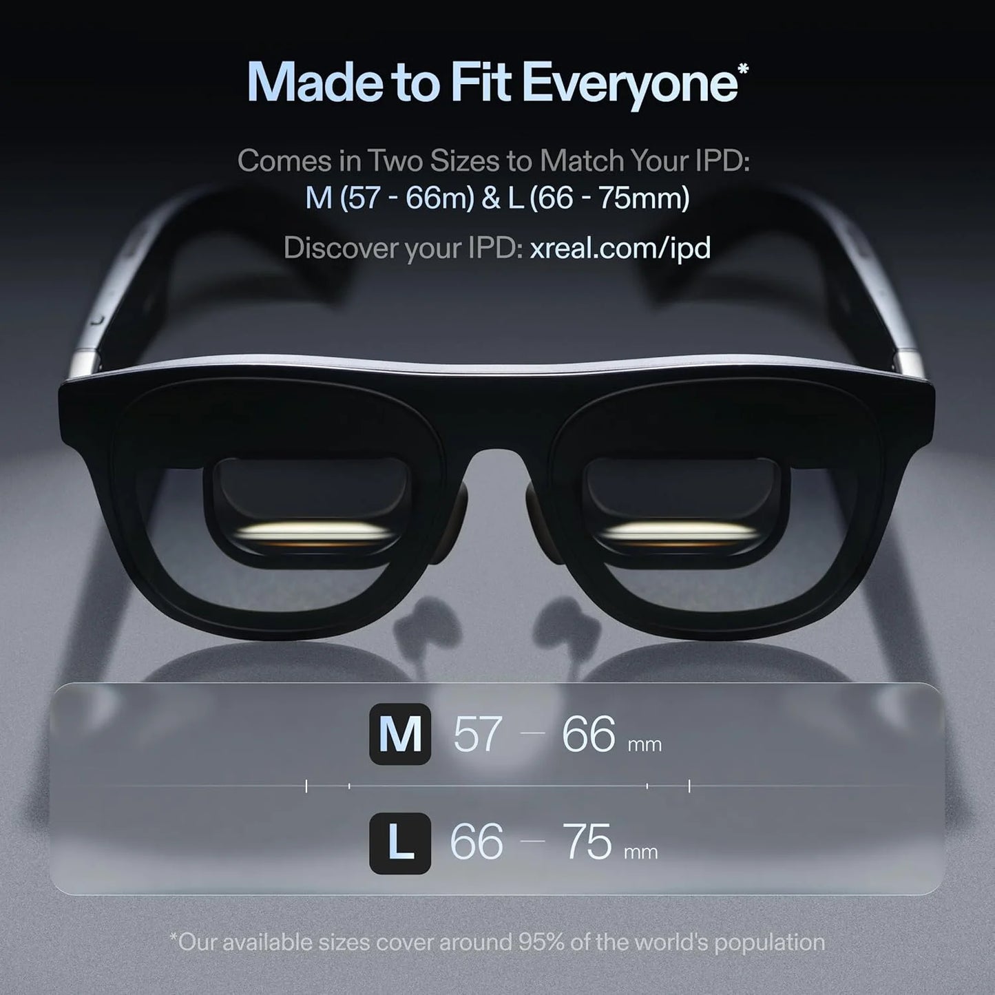 Xreal One Pro AR glass cups, 3 DoF native, screen FHD 120Hz, sound, Glasses XR for iPhone, ROG, iOS M (IPD 57-66mm