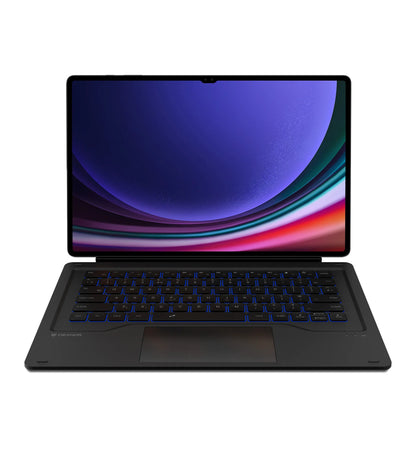 Keyboard Magnetic Detachable Book Cover Style Keyboard Multi-Touch Trackpad Wireless Keyboard For Samsung Galaxy Tab S9 Ultra