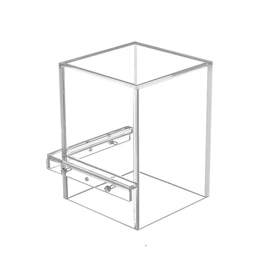 Landscaping Negative Pressure Fish Tank Easy to Install Eye-catching Acrylic Suspended Fish Tank Unique