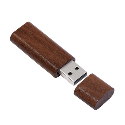 Wooden USB Flash Drive 10PCS/LOT Pen Drive 4GB 8GB 16G 128G Wedding Gift Memory Stick Box U Disk Free Custom LOGO Pen drive 64gb