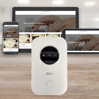 4G/5G Mobile WIFI Router 150Mbps 4G LTE Wireless Router 3600mA Portable Pocket MiFi Modem Mobile WiFi Hotspot with Sim Card Slot