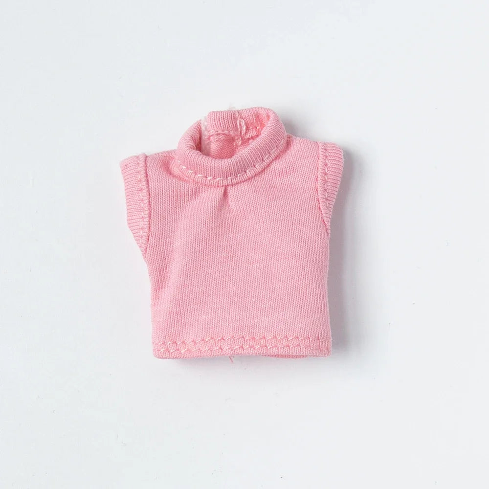 Blythe Clothing Fashion Vest Tops Denim Shorts Casual Pants Belt Multicolor for Licca Azones Ob22 24 Ker YMY Doll Accessories
