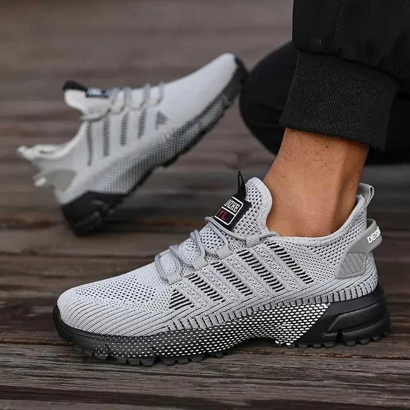 New 2025 Men Running Shoes Breathable Outdoor Sports Shoes Lightweight Sneakers for Men Comfortable Athletic Training Footwear