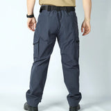 Men's Quick Dry Tactical Pants Water Resistant Outdoor Pants Lightweight Stretch Cargo Hiking Mountain Fishing Camping Pants