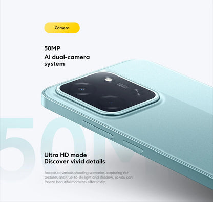 Global Version POCO C85 Smartphone 6.9" Dot Drop display 50MP Camera 6000mAh battery 33W Helio G81-Ultra NFC