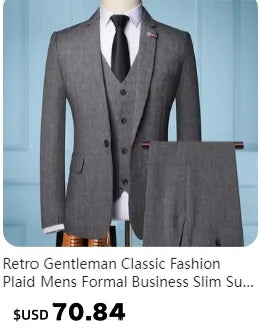 Traje de novio para boda 2025, corte entallado, 2 piezas (chaqueta y pantalón), transpirable (corbata incluida), ideal para padrinos de boda, fiestas y bailes de graduación.