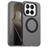 Luxury Matte Candy Magnetic Wireless Charging Transparent Case For Redmi Xiaomi 14T Pro 15T 15TPro For Magsafe Shockproof Cover