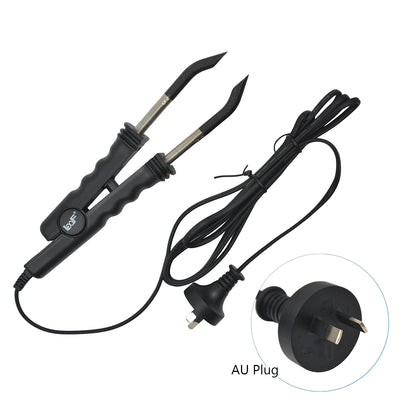 Extensão de cabelo conector de ferro fusão extensão do cabelo queratina ligação salão ferramenta temperatura constante conector calor