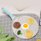 7/4 Cup Smiley Face Pancake Pan 100% Non-stick Griddle Pancake Maker Pancake Crepe Frying Pan Griddle Mini Pancakes Maker