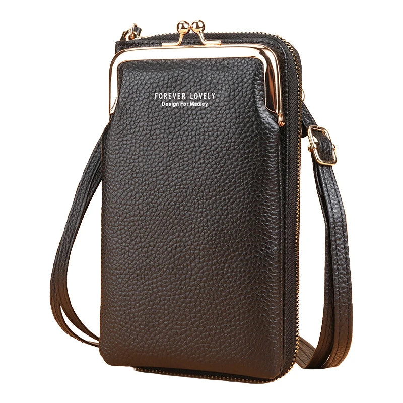 Long Women's Wallet Female Purses Tassel Coin Purse Card Holder Wallets Double Zipper Pu Leather Clutch Luxury Money Phone Bag