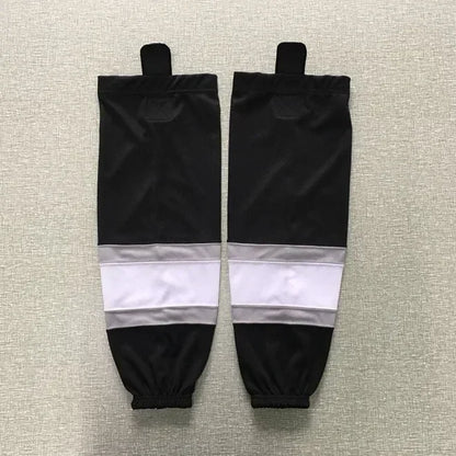1 Pair Multiple Colors Knit Ice Hockey Socks 100% Polyester Team Training Socks Practice Socks Hockey Equipment Sports Sock