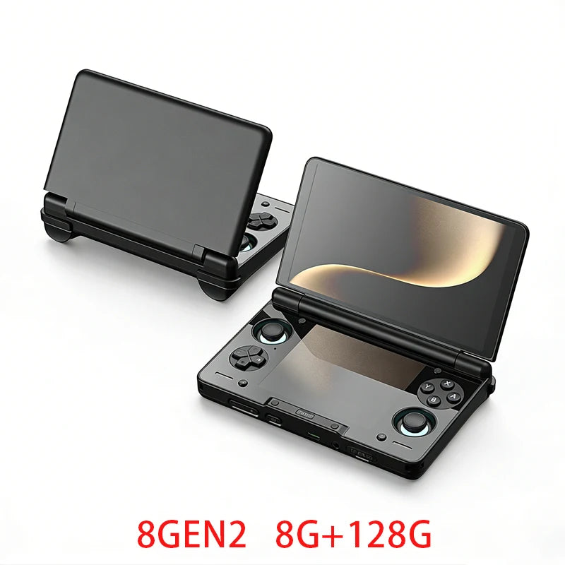 AYN Thor 6'' OLED Dual Screen Gaming Handheld Qualcomm Snapdragon CPU Android13 6000mAh Battery Hall Stick Game Console