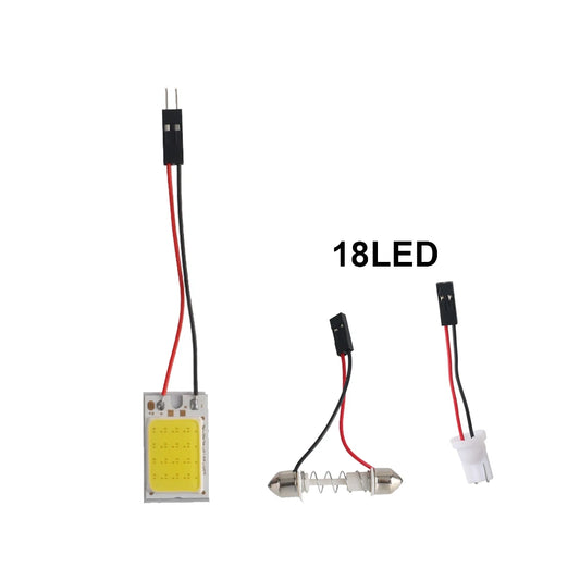 1pcs Festoon LED C5W COB Bulb 31mm 36mm 39mm 41/42mm T10 W5W Auto Dome License Plate Light Luggage Trunk Lamp Clearance Lights