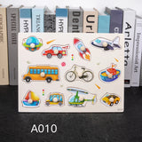 Toddler Wooden Peg 3D Puzzles Kids Toys Alphabet Montessori Education Learning Toys Great Preschool Gift for Girls and Boys