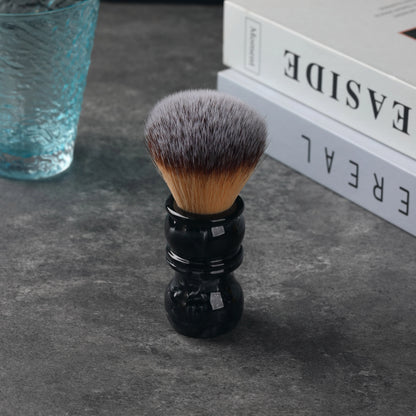 Yaqi 24MM Men's Shaving Brush  Resin Handle Nylon For Men Clearance Beard Professional Barber Face Cleaning Shaving Brush Tool
