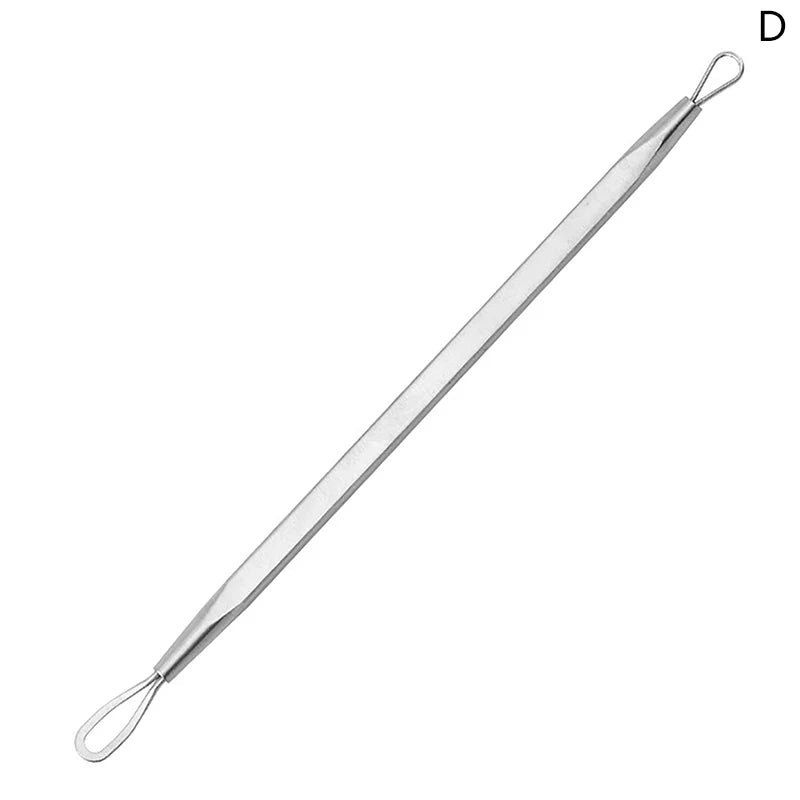 Stainless Steel Blackhead Comedone Acne Blemish Extractor Remover Face Skin Care Pore Cleaner Needles Remove Tools