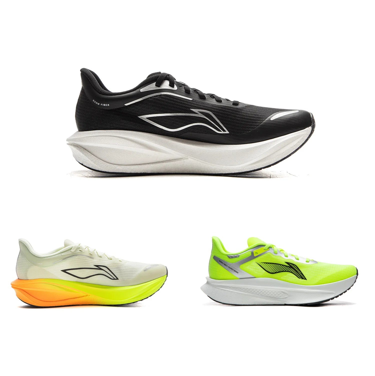Li-Ning Men's FEIDIAN 5 CHALLENGER Racing Running Shoes SUPER BOOM Cushion CARBON-FIBER PLATE LiNing Sneaker ARMV001 ARMW003