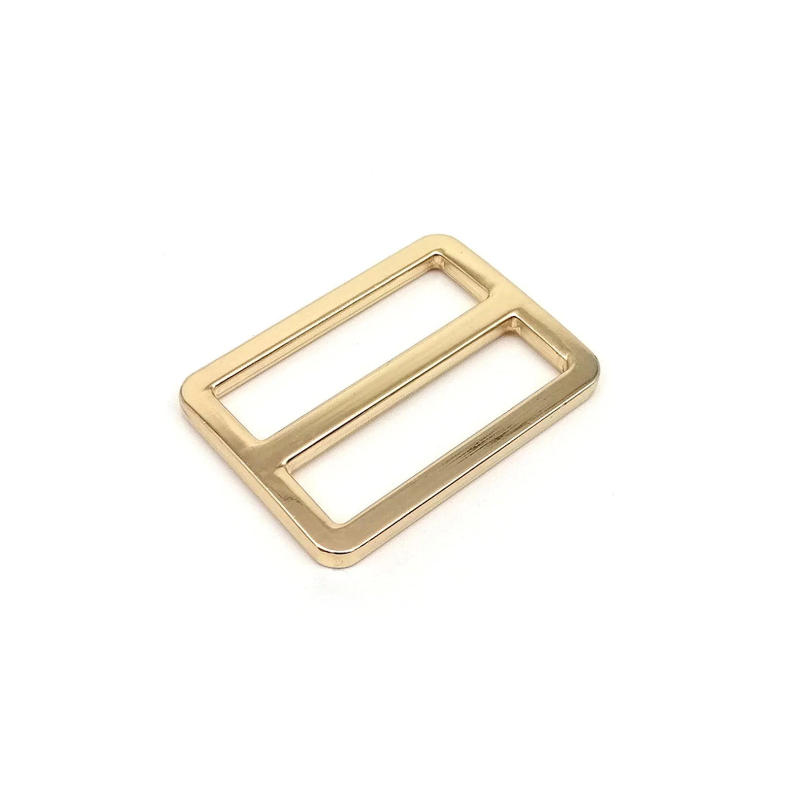 Metal High Quality Thickened Leather Bag Shoulder Strap Belt Web Rectangle Adjust Tri-glide Pin Roller Buckle Slider Loop O Ring
