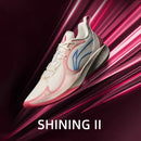 Li-Ning Men SHINING II On Court  Basketball Shoes BOOM Cushion Rebound Breathable LiNing Wear-resistant Sport Shoes ABPV003