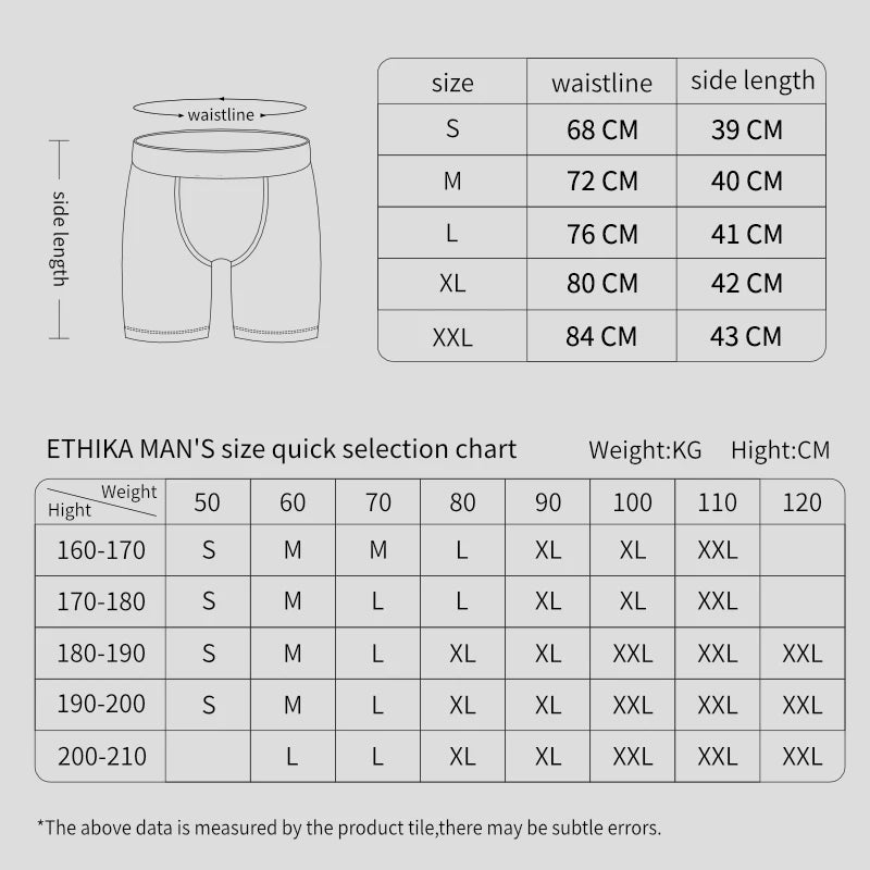 4Pcs Sexy Men Underwear Boxer Shorts Print Boxershorts Panty Cueca Male Panties Lingerie Fashion Underpants man