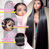 Peruca lace frontal cabelo humano liso hd - Densidade 250%
