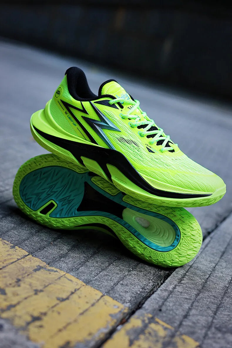 361 Degrees Men's Basketball Shoes LIGHT UP 1 Breathable stable Traction Protect Antiskid Sportswear Training Male 572431111