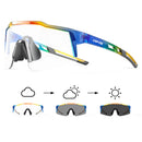Kapvoe Photochromic Teenager Kids Cycling Sunglasses Sport Bicycle Glasses UV400 Child Goggle Outdoor Boys Girls Running Eyewear