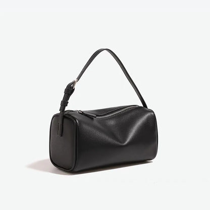 split leather 90s pen bag 2026 new luxury design soft cowhide mini one-shoulder crossbody bag suede fashion ladies handbag