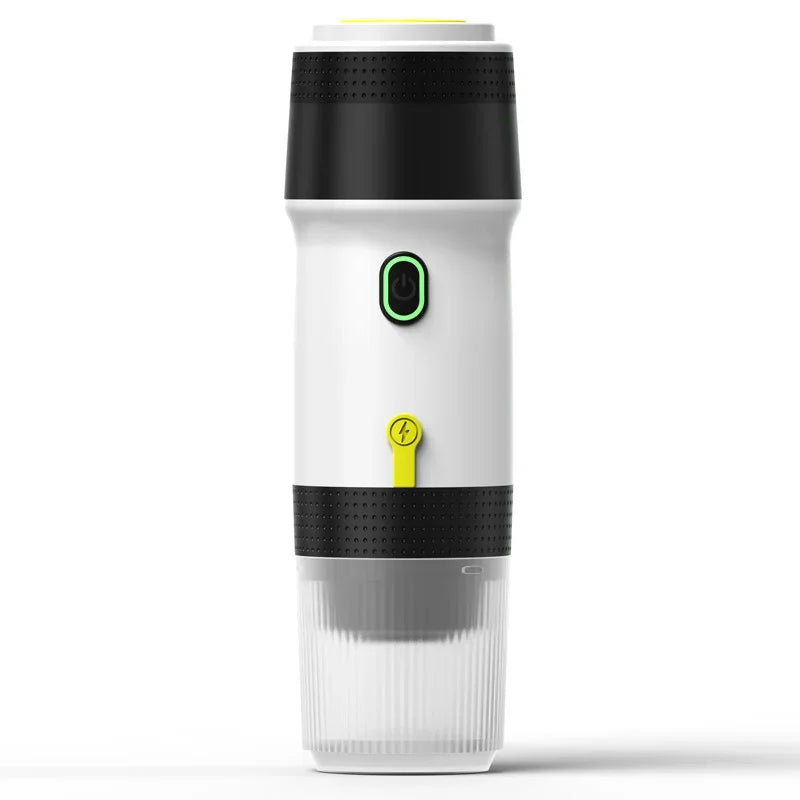 Electric Portable Coffee Machine Portable Italian Espresso Machine for Car & Home 3-in-1 Capsule Powder Travel Coffee Maker