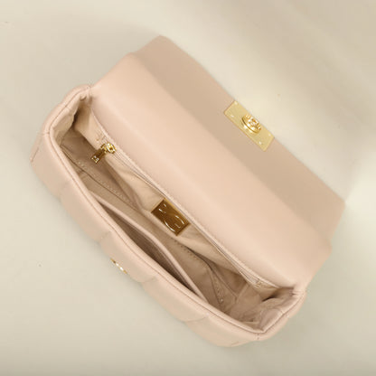 PG PATSY GARIS Luxury Brand Design Bright Ladies Crossbody Bag 2024 New Leather Refined Elegant Ladies Commuter Banquet Bag