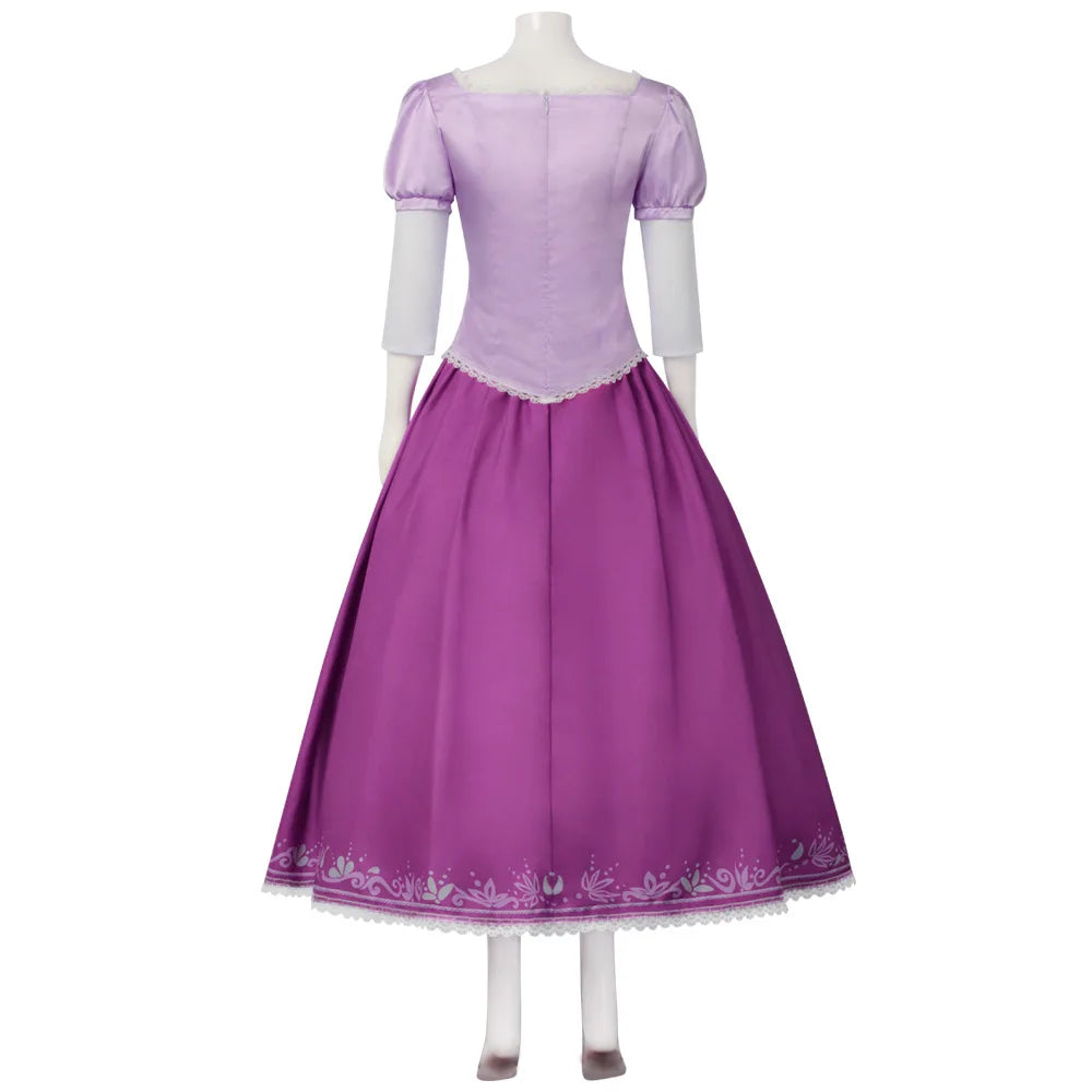 Movie Rapunzel Cosplay Costume Tangled The Series Flynn Rider Cosplay Suits Rapunzel Dress Halloween For Adult Women Men Party