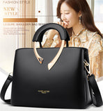 2026 New Style Crossbody Bag Medium Mom Bag Lychee Pattern Large Soft PU Zipper Closure Daily Use Fashionable Ladies Handbag Sac