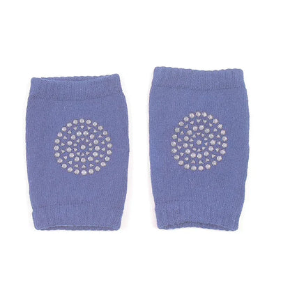 Infant Knee Pads Plain Color Glue Point Anti-Slip Children Knee Breathable Movement Summer Baby Crawling Elbow Pads