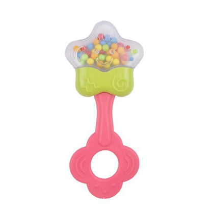 Baby Teething Toys Silicone Chew Teether Teethers for Babies Development Baby Rattle Newborn Infant Sensory Baby Toys 0-3-6-12 M