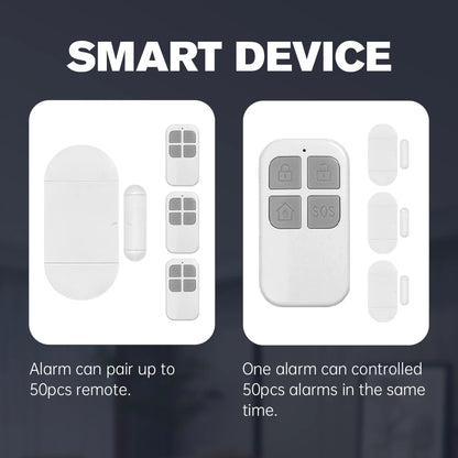 Safety Wireless Door Alarm for Home Security Personal Security Window Alarms Sensor Burglar Door Alarm for Pool, Cars, Sheds