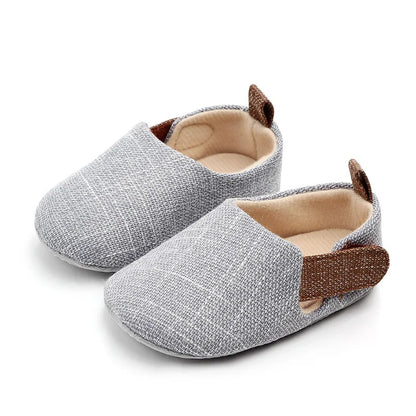 New Cotton Baby Shoes Soft Non-slip Rubber Sole Newborn Toddler Shoes First Walkers Cartoon Print Baby Boy Girl Shoes