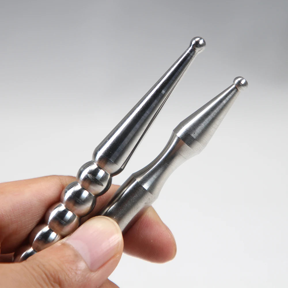 Ears Acupuncture Point Probe Massage Tool Painless Stainless Steel Portable Acupoint Detecting Pen Facial Reflexology Tool