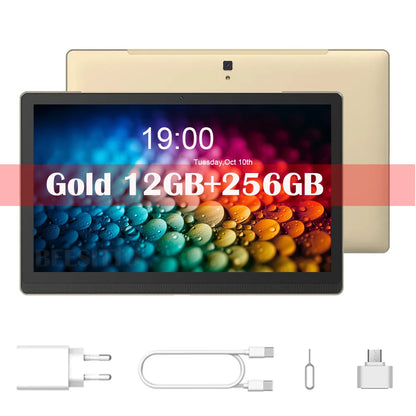 14.1inch Tablet L14 Pro Tab With Large Screen 1920*1080 IPS Screen 12GB+256GB Android 12 Tablets Deca Core 13+5MP Bluetooth WiFi