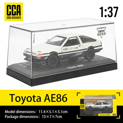 CCA 1:43 BMW Gulf Oil Station Shell Station McLaren Lamborghini Series Racing Alloy Car Model Toy Car Casting Pullback Function