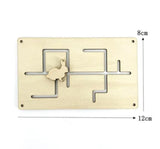 Busy Board DIY Montessori Toys Lock Mobile Children Wood Chips Skill Training Parent-Child Game Puzzle Intelligence Development